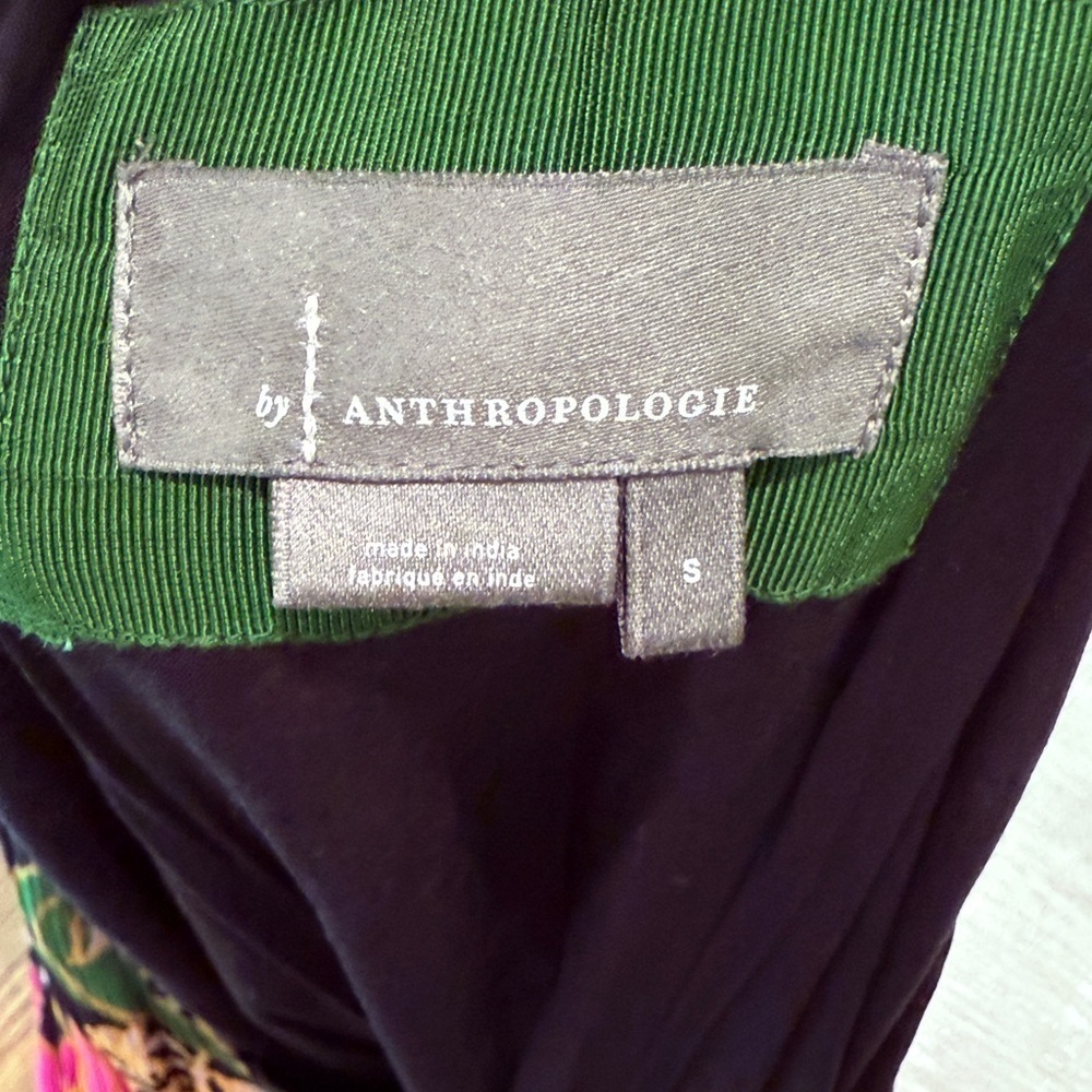 Women’s ANTHROPOLOGIE Genevieve lace floral mini dress- Size Small - Picture 7 of 8